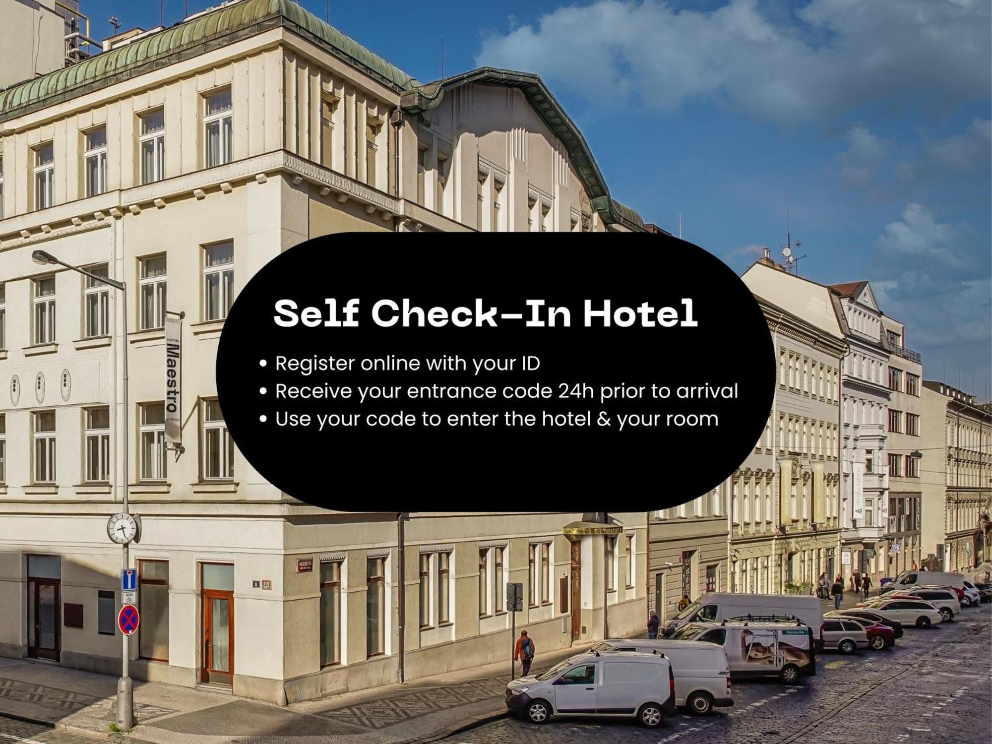 Hotel Maestro By Adrez Praha Bagian luar foto